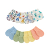 Wholesale Lovely Printed Solid Color Baby Mittens Customize New Born Bamboo Cotton Fabric Autumn Winter Super Soft Baby Gloves