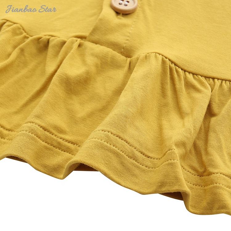 Customized Print Designs 2pcs Summer Lovely Baby Girls Shoulder Strap Tops and ruffle shorts Baby Sets Baby Clothes