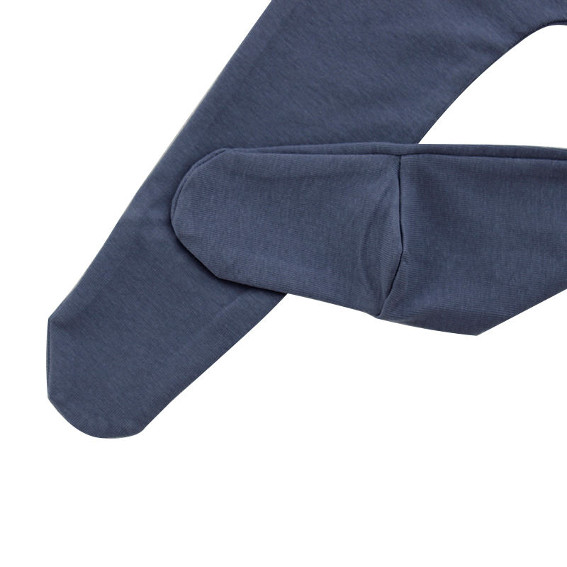 Wholesale Newborn Baby Clothing Infant Pajamas Sleeping Out Going Wear 100% Cotton Solid Color Long Sleeves Baby Clothing Set