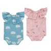Top Quality 100% Cotton Knitted Custom Pattern Comfortable Newborn Baby Buttons Sleeveless Baby Clothes Romper