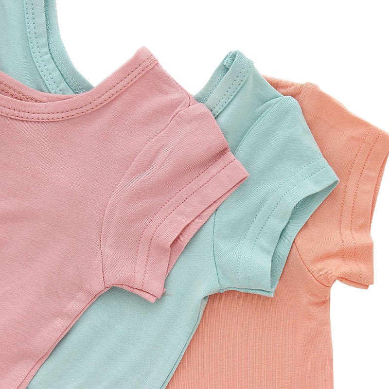 Baby Toddler Girls Summer Dress Round Collar A-Line Wholesale Kids Clothing Dress With Customized Printing Design