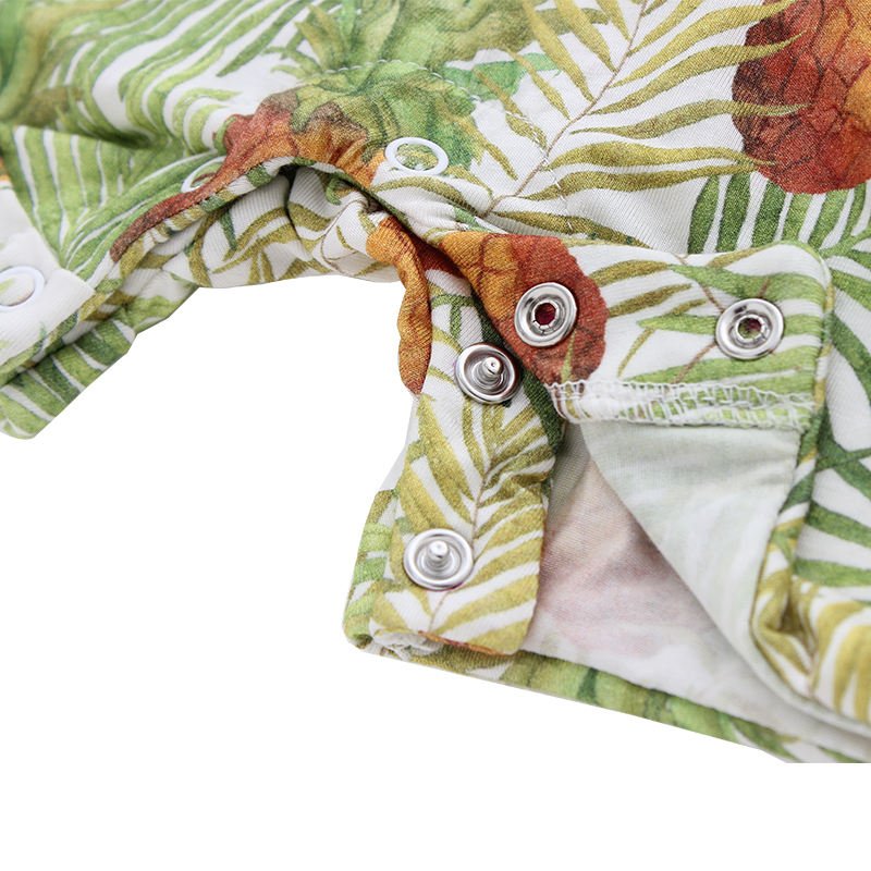 Extra Soft Bamboo Viscose Knitted Summer Lightweight Beachwear Style Short Sleeve Unisex Baby Suit Baby Romper Set