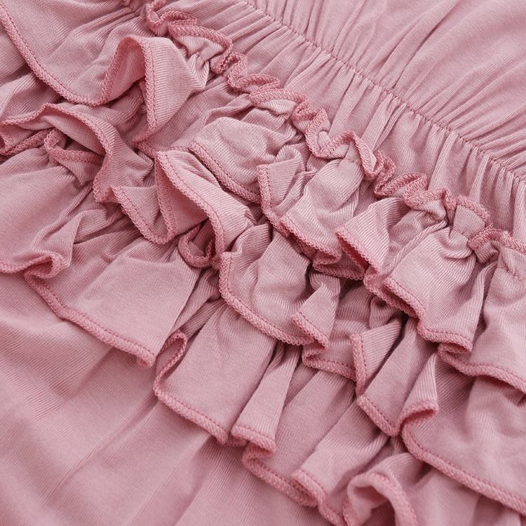 Top Sale 100% Cotton Wholesale Comfortable High Quality Ruffled Sleeveless New Born Baby Rompers Baby Clothing