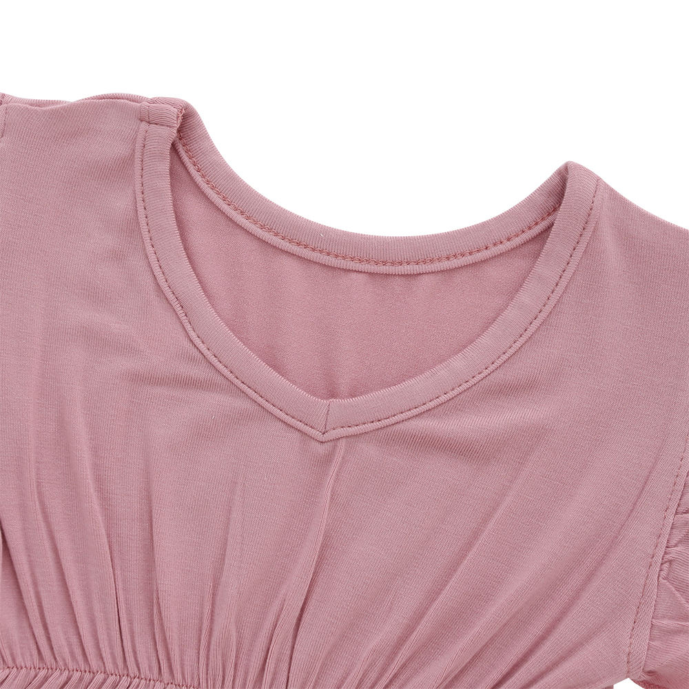 Top Sale 100% Cotton Wholesale Comfortable High Quality Ruffled Sleeveless New Born Baby Rompers Baby Clothing