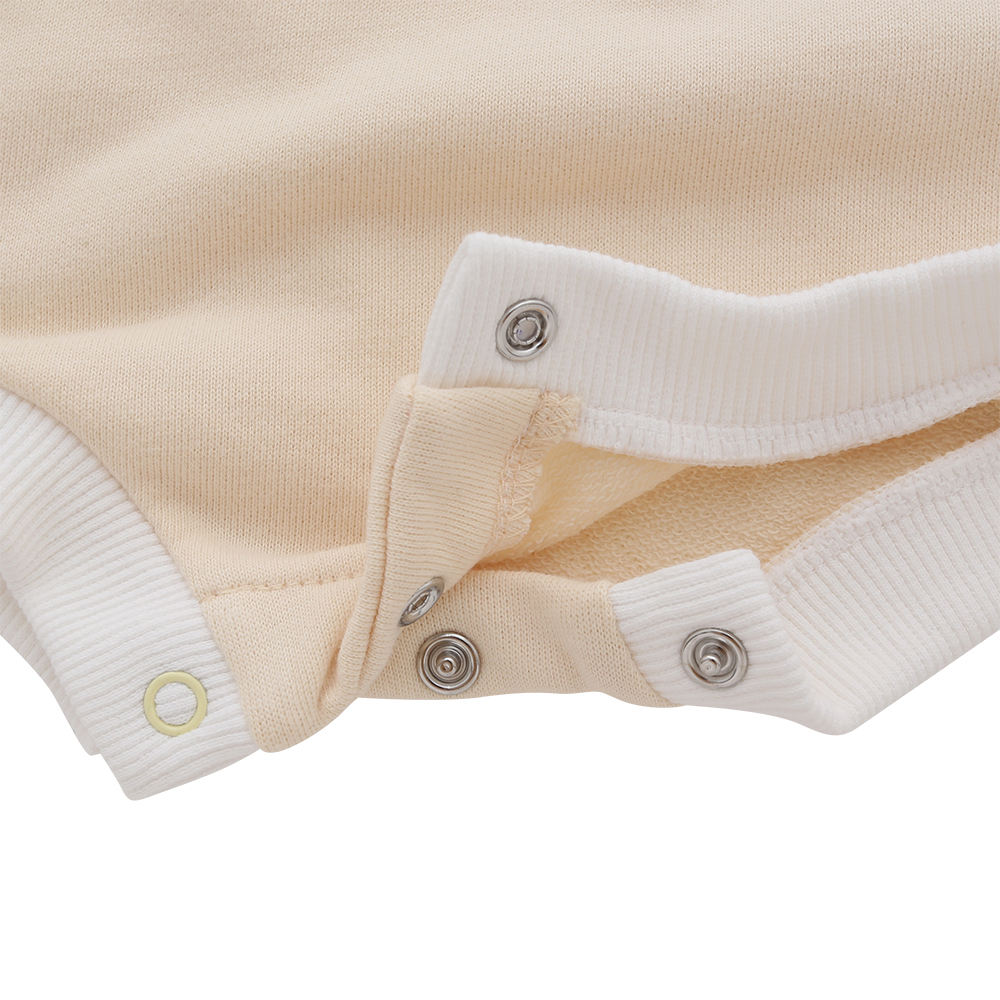 New Fashion Design Hot Sale Comfortable High Quality Long Sleeved Autumn Buttons Newborn Baby Rompers Baby Clothing