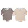New Fashion Design Hot Sale Comfortable High Quality Long Sleeved Autumn Buttons Newborn Baby Rompers Baby Clothing