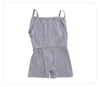 Baby Girls Suspender Overalls Bamboo & Spandex Knitted Summer Clothing Baby & Kids Solid Color Onesie