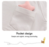 Wholesale Newborn Baby 0-2Years Summer Tops Solid Color With A Little Pocket Design Boy's And Girl's Kids T-shirt