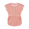 Wholesale Toddler Romper Baby's Clothes Short Sleeve Solid Color Bamboo Spandex Cotton Soft Baby Clothing Customize Acceptable