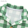 New Design Popular High Quality 100% Cotton Knitting Summer Short Sleeved Buttons Unisex Baby Clothing Sets