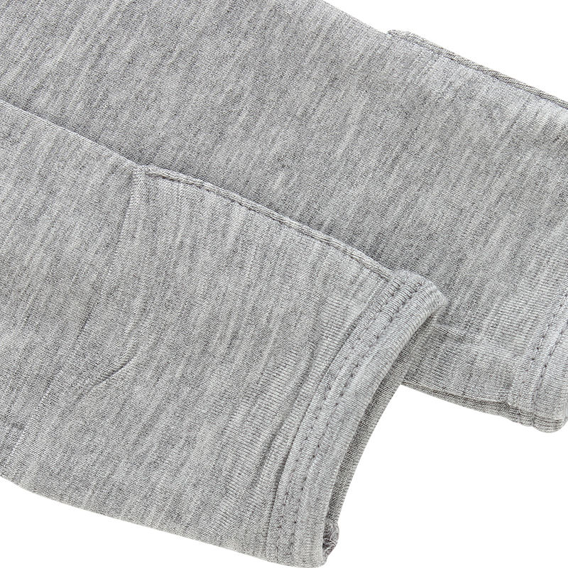 Classic Style Baby Tops Wholesale Solid Color Sleepwear Bamboo Cotton Long Sleeve T-shirt OEM Custom Design Baby Kids Clothes