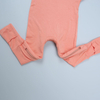 Wholesale NEW Style With Zipper Design 0-24m Baby Romper Set Custom Plain Color Newborn Baby Rompers Clothing Baby Suit