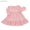 Factory New Design High Quality Ruffled Wholesale Custom Comfortable Winter Style Long Sleeve Baby Dresses