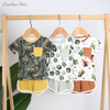 Top Sale New Design High Quality 100% Cotton Comfortable Summer Style Casual Short Sleeved Baby Suit Baby Clothes with Pocket