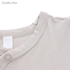Hot Sale High Quality 100% Cotton Knitted Breathable Ruffle Wholesale Buttons Sleeveless New Born Unisex Baby Rompers