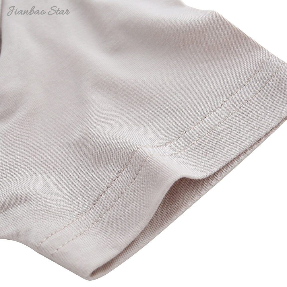 Hot Sale Casual High Quality Comfortable 100% Cotton Knitted Buttons Short Sleeved Pocket Summer Style New Born Baby Romper