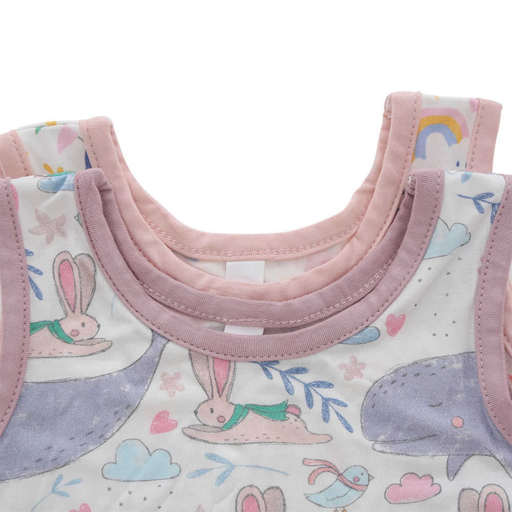 Digital Printing Baby Girls Dress Wholesale New Style Summer Hot Sale Pattern Sleeveless Lovely Suspender Baby Girls Clothing