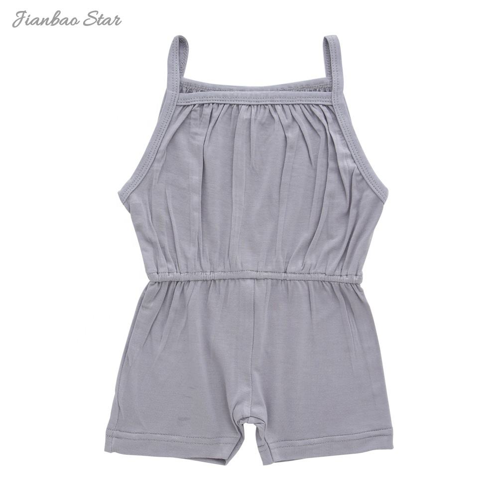 New Design Hot Sale Summer Style Knitted Wholesale Sleeveless Newborn Baby Clothing Baby Rompers
