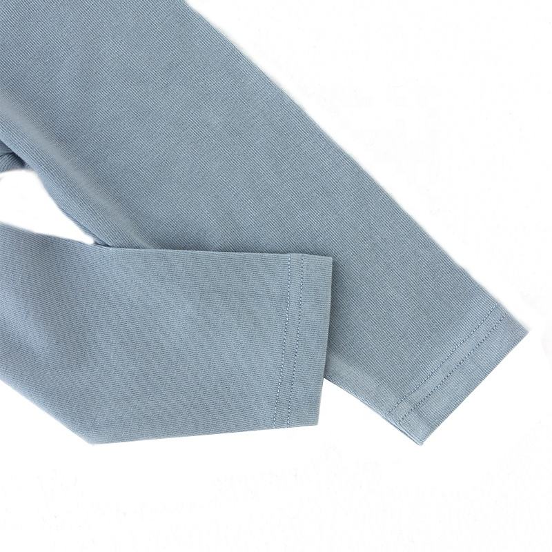 Long Sleeve Suits Set Bamboo Spandex Cotton Soft Baby Pajamas Set Unisex Kids Clothing Eco Friendly 2 Pcs Casual Clothes