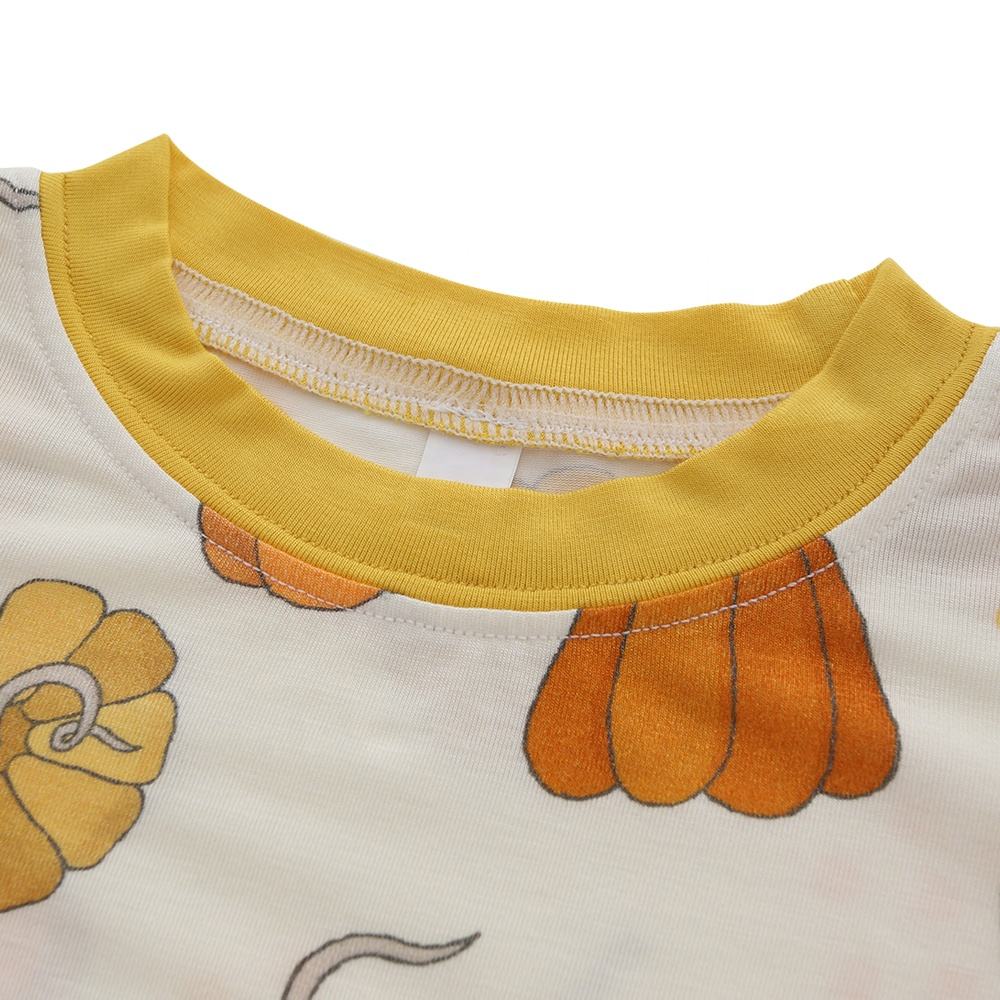 New Design Wholesale Baby Pajamas Set Short Sleeve Sleeping Wear Bamboo Spandex Cotton Unisex Autumn Two Piece Clothing