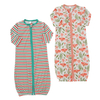 Wholesale Long Sleeve Sleeping Bag Front Zipper Design Soft And Cute Hat Baby Nightgown Sets for Newborn Infant Toddler
