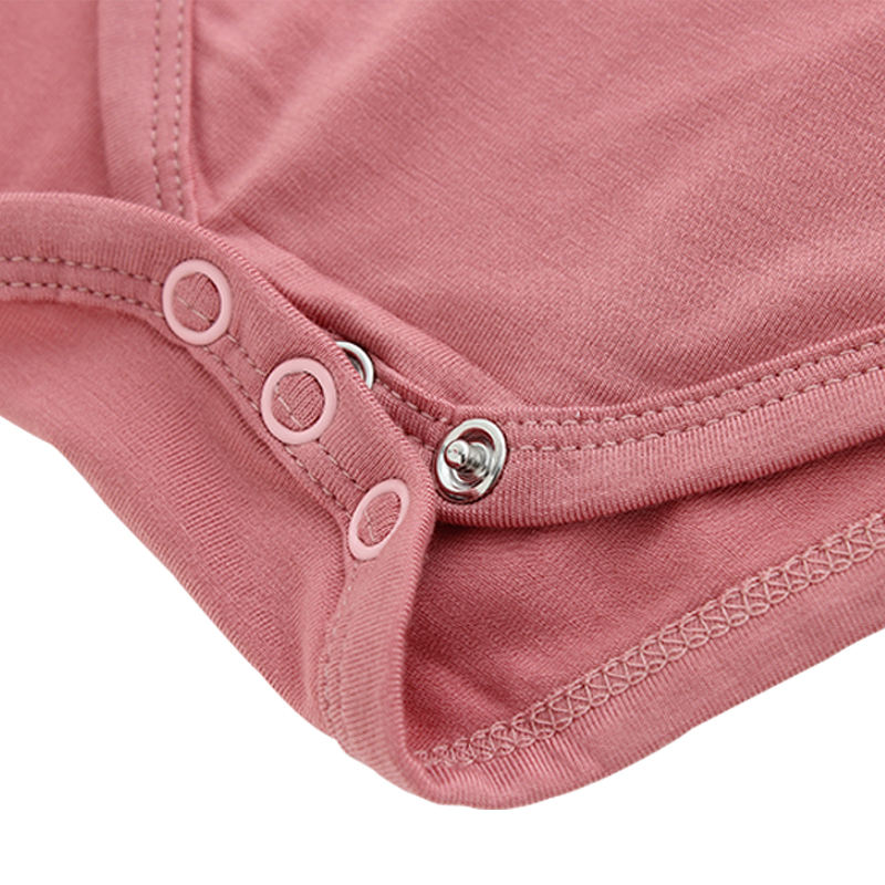 Classic Short Sleeve Baby Romper Soft Bamboo Spandex Cotton Fabric Eco-friendly Baby Clothing Spring Summer Style Clothes