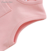 Factory Hot Sale High Quality Ruffled 100% Cotton Knitted Wholesale Buttons Sleeveless New Born Baby Rompers