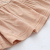 Bamboo Fabric Plain Color Sleeveless Short Sleeves & Long Sleeves A Series of Baby Toddler Girls Dress Kids Ruffle Style Dress