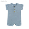 New Arrivals Wholesale High Quality Bamboo Snap Botton One-Piece Pajama Baby Boy And Girl's Rompers