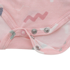 Top Quality 100% Cotton Knitted Custom Pattern Comfortable Newborn Baby Buttons Sleeveless Baby Clothes Romper