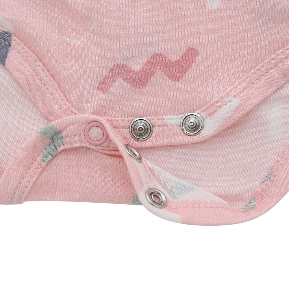 Top Quality 100% Cotton Knitted Custom Pattern Comfortable Newborn Baby Buttons Sleeveless Baby Clothes Romper
