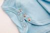 Factory Direct Custom Baby Girls Ruffle Dress Solid Color Soft Texture Summer Stylish Lovely Boutique Wholesale Baby Romper Set