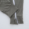 New Arrivals High Quality Top Sale Unisex Long Sleeves Two-way Open Zipper Baby Romper with Hood at The Back