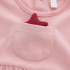 New Arrivals High Quality 100% Cotton Beautiful Color Ruffled Buttons Sleeveless New Born Baby Girl Dress Romper
