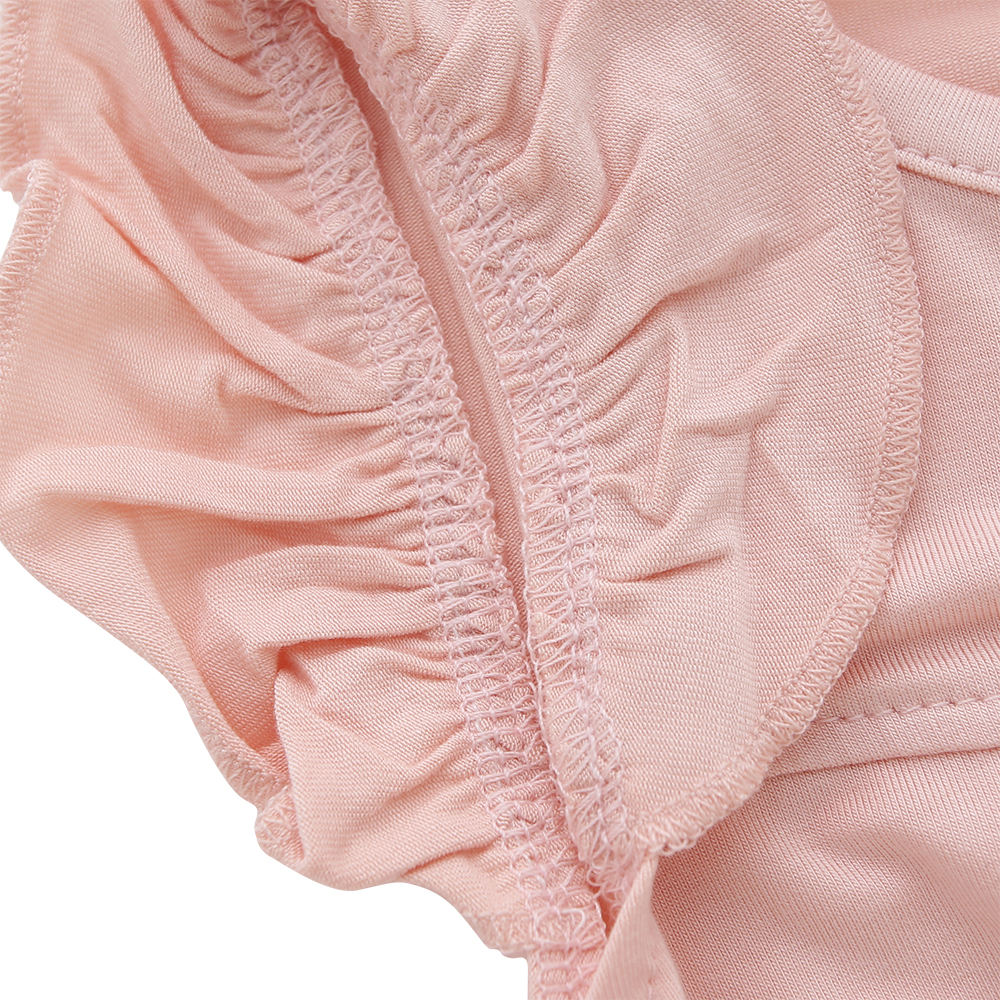 Ruffle Design Baby Girls Dress Casual Party Clothing Lovely Summer Sleeveless Solid Color Fashion Baby Girl Skirt