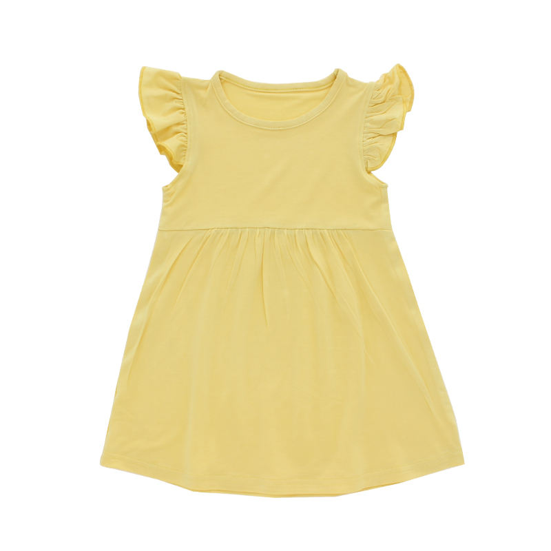 Solid Color Baby Clothing New Style Cute Design Summer Style Kids Suspender Baby Girls Skirt Soft Infants Clothing