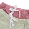 Factory Direct Custom Accepted Pajamas Lovely Cute Unisex Baby Summer Bamboo Clothes Newborn Infants Two Pieces Clothing Sets