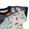 Wholesale Newborn Baby Clothing Halloween Custom Printed Style Short Sleeve Summer Baby Romper 95% Bamboo & 5% Spandex Fabric