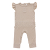 Baby Clothes Summer Style Jumpsuit Sleeveless & Long Pants With Snap Button Romper High Quality 95% Bamboo Fiber 5% Spandex