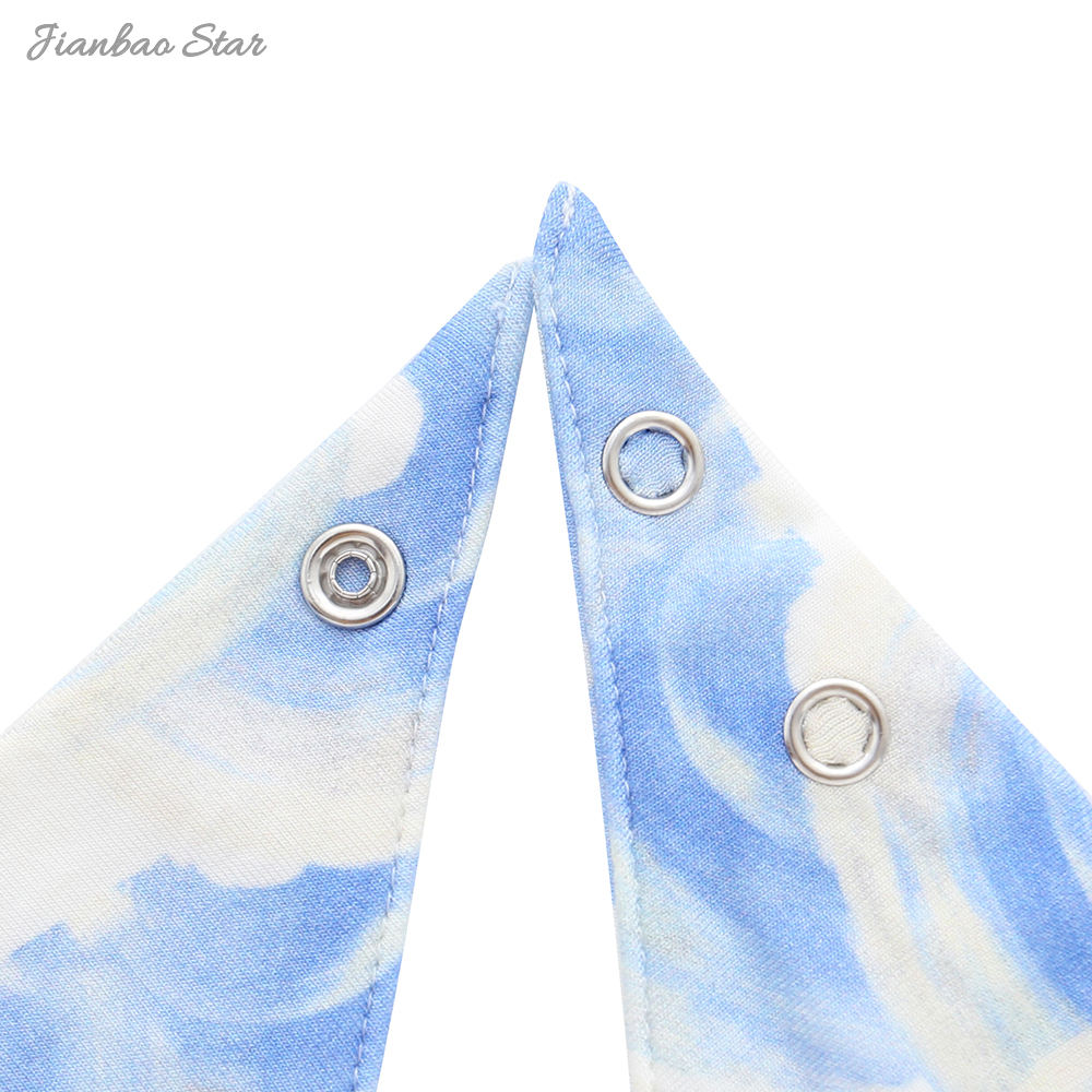 Factory Direct 100% Cotton Toddler Baby Bibs Cute Customize Hot Selling Easy Clean Cute Apron Triangular Baby Bibs
