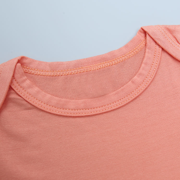 Wholesale NEW Launch Long Sleeve Baby Romper Two Way Zipper 0-24m Baby Clothing Solid Color Custom Print Newborn Baby Rompers