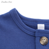 Boutique Plain Color Short Sleeves Baby T-shirt Kids Toddler Summer Unisex Shirt Baby Clothes