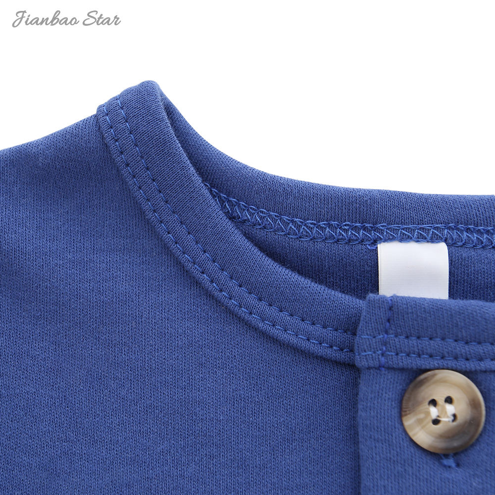 Boutique Plain Color Short Sleeves Baby T-shirt Kids Toddler Summer Unisex Shirt Baby Clothes