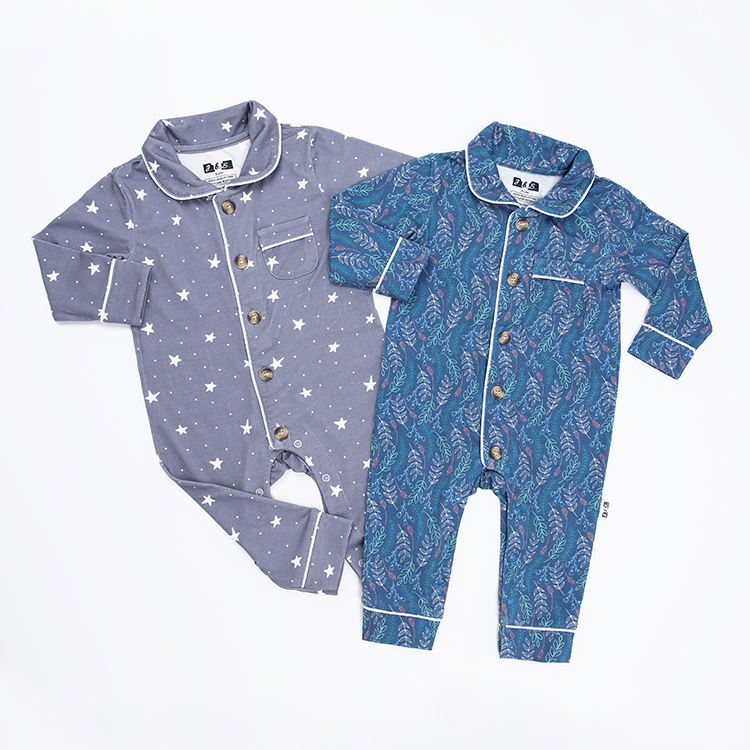 New Design Hot Sale Custom Fashion Wholesale comfortable Winter Long Sleeve buttons unisex Baby Rompers
