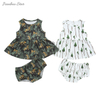 New Release Baby Peplum Sleeveless Top with Bloomers 100% Cotton Fabric Breathable Baby Clothing Set with OEM Service