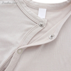 Hot Sale High Quality 100% Cotton Knitted Breathable Ruffle Wholesale Buttons Sleeveless New Born Unisex Baby Rompers