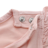 New Arrivals High Quality Hot Sale Customs Solid Color Ruffled Buttons Sleeveless Lovely Baby Girls Dresses
