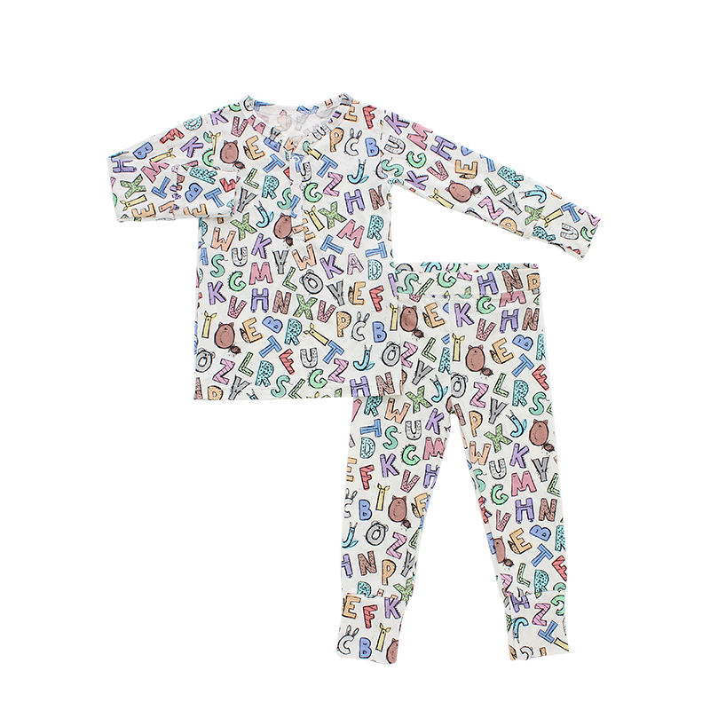 Baby & Kids Autumn Clothing Sets Long Sleeve Tops And Long Pants 2PCS Friendly Clothes With Lovely Pattern Design