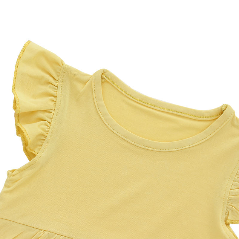 Solid Color Baby Clothing New Style Cute Design Summer Style Kids Suspender Baby Girls Skirt Soft Infants Clothing