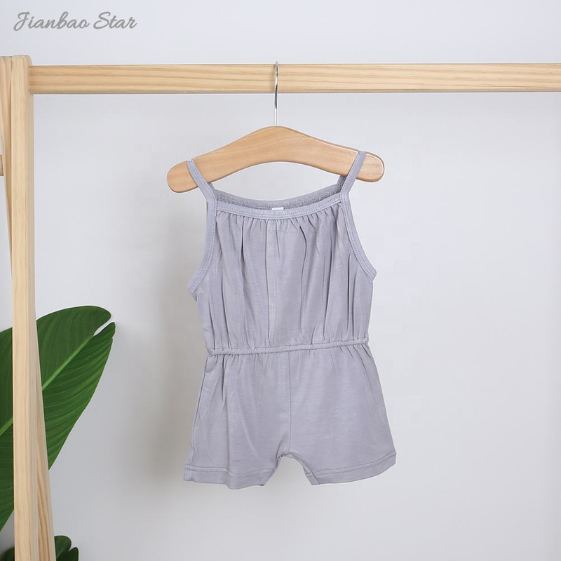 New Design Hot Sale Summer Style Knitted Wholesale Sleeveless Newborn Baby Clothing Baby Rompers
